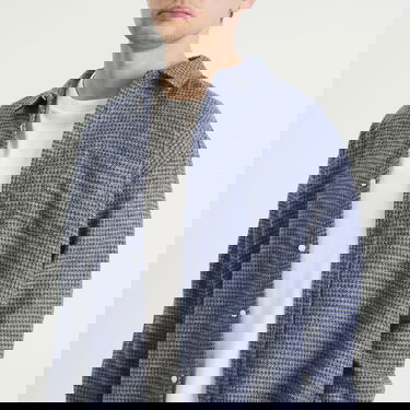 Paita Palmes Cotton Mouline Shirt Sininen | P30-0037-677, 5