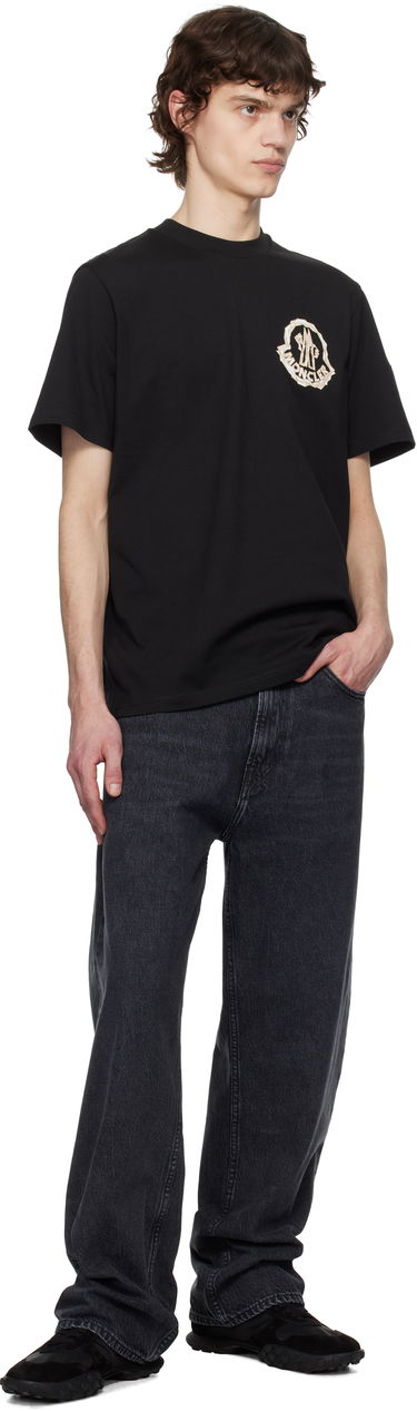 T-paita Moncler Moncler Archivo Creativo T-Shirt Musta | K10918C0005289AJS, 4