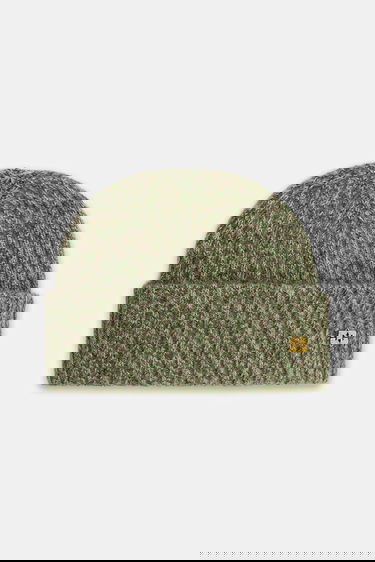 Pipo GANNI Ribbed Melange Brushed Mohair Beanie Monivärinen | A7097, 0