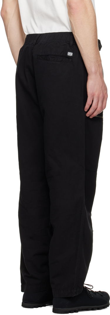 Cargo housut C.P. Company C.P. Company Cotton Linen Cargo Pants Musta | 18CMPA104A-006273G, 2