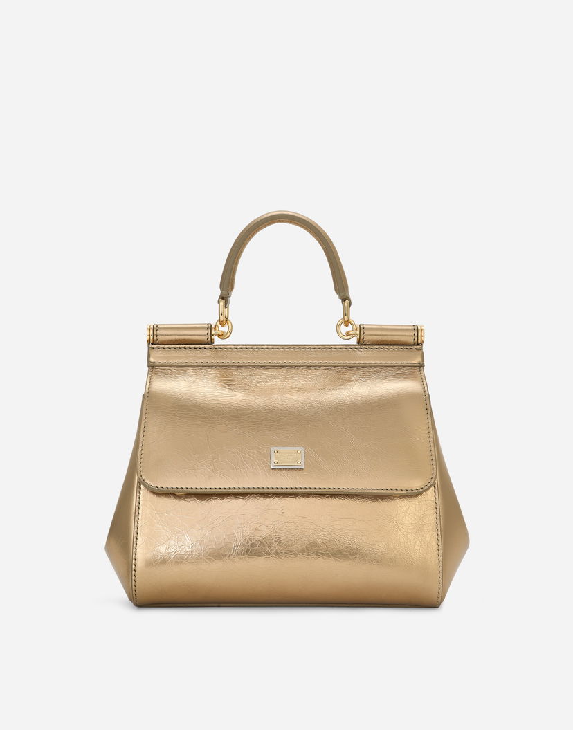 Käsilaukku Dolce & Gabbana Dolce & Gabbana Sicily Medium Handbag Metallinen | BB6003AO8558H945