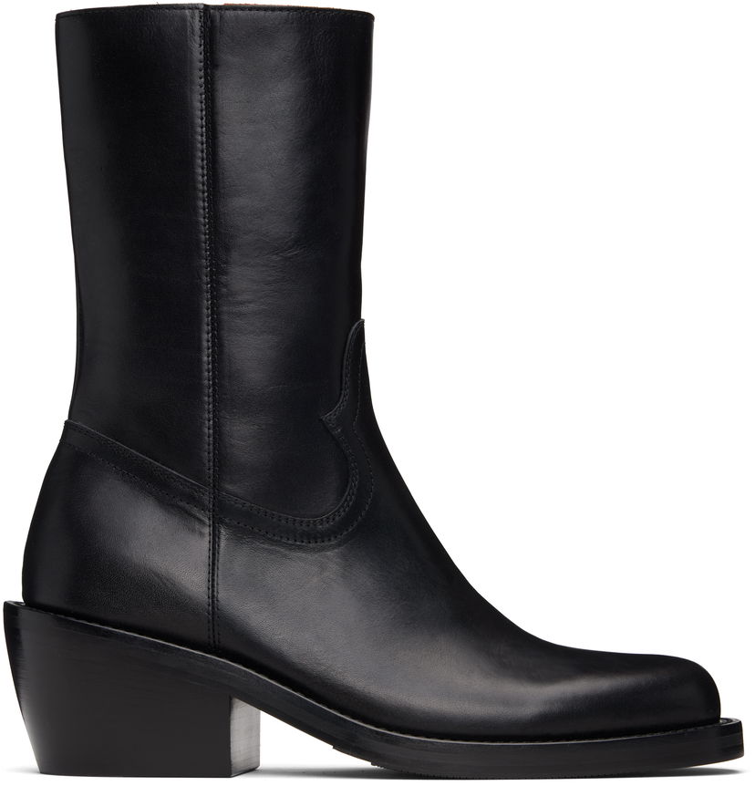 Tennarit ja kengät Dries Van Noten Dries Van Noten Zip Boots Musta | 252-021706-102