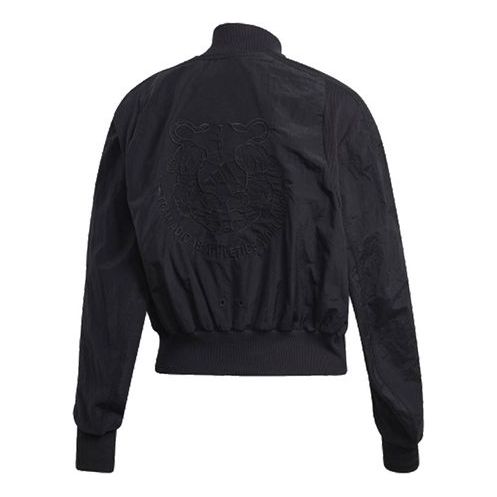 Bomber-takki adidas Originals Woven Stitching Jacket Musta | FK0975
