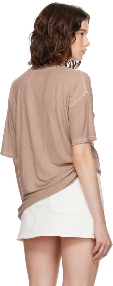 T-paita Ksubi Ksubi Reverse It Oh G S/S T-Shirt Ruskea | WPF25TE022, 2