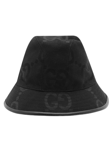 Hattu Gucci Tonal Jumbo GG Fedora Hat Musta | 727563-4HAVS-1060