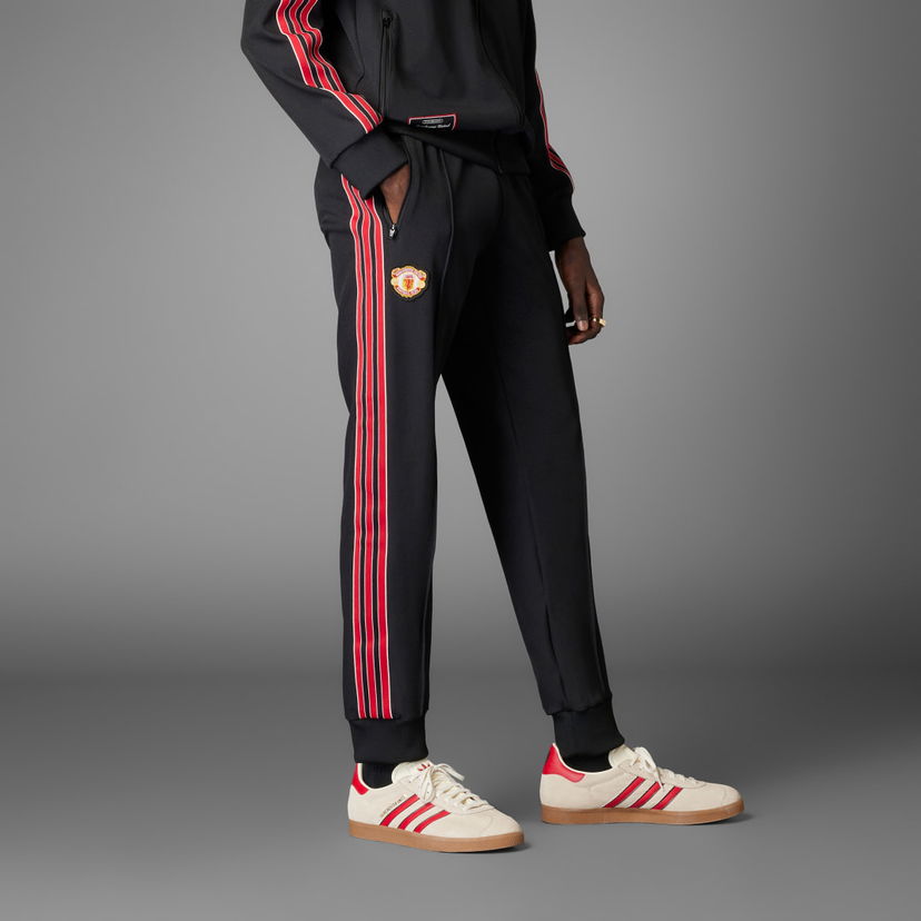 Verryttelyhousut adidas Performance Manchester United Terrace Icons Track Pants Musta | JF0359