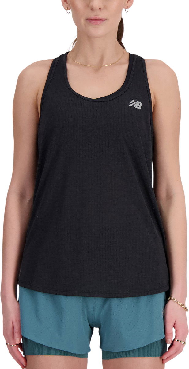 Tankkitoppi New Balance Athletics Tank Musta | wt41250-bkh