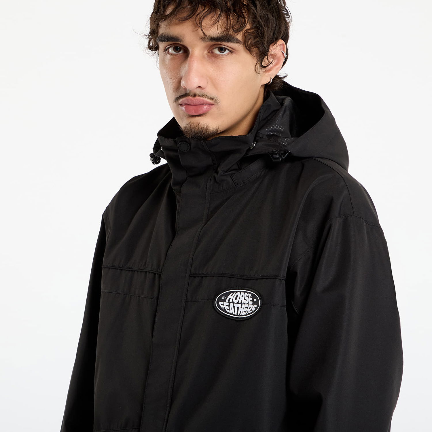 Takki Horsefeathers Morris Jacket Musta | OM328A, 1