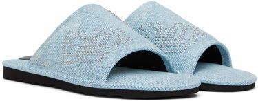 Asusteet BY FAR BY FAR Ari Stud Slides Sininen | 23CRARSDNMSTD, 3