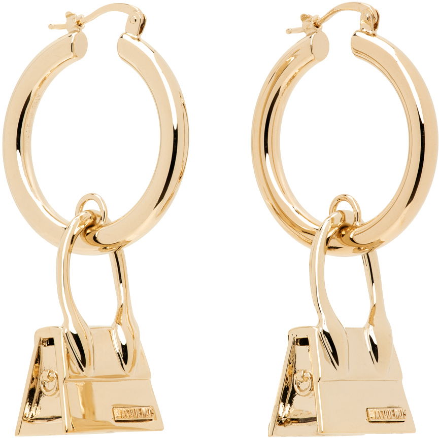 Korvakorut Jacquemus Le Papier 'Les Creoles Chiquito' Earrings "Gold" Metallinen | 21E213JW001-5800, 1