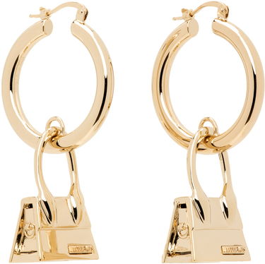 Korvakorut Jacquemus Le Papier 'Les Creoles Chiquito' Earrings "Gold" Metallinen | 21E213JW001-5800, 1