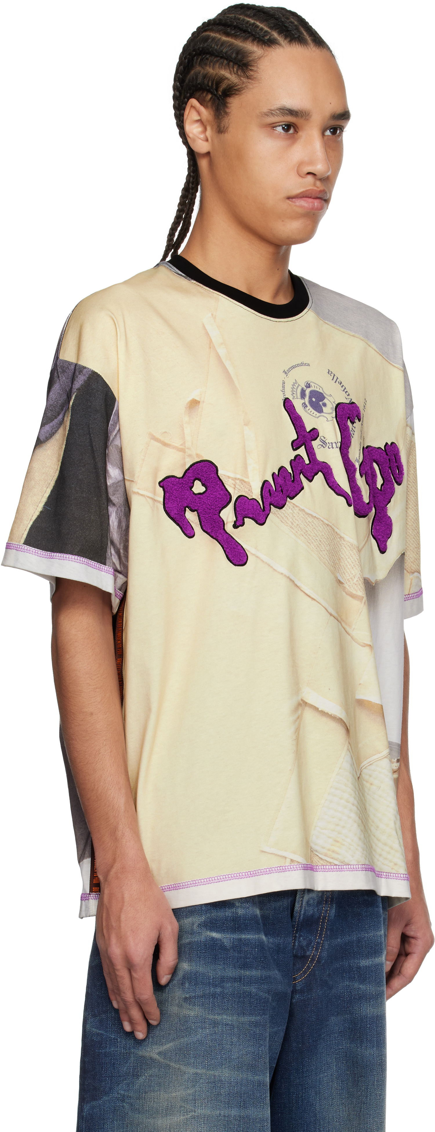 T-paita Perks And Mini Perks and Mini Martine Syms Edition 'She Mad' T-Shirt Keltainen | 1575, 1