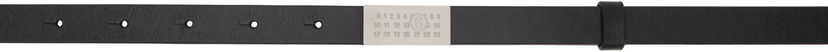Vyöt Maison Margiela MM6 Maison Margiela Mini Numeric Belt Musta | SA5TP0011 P7258