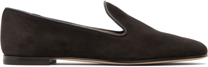 Tennarit ja kengät Gianvito Rossi Gianvito Rossi Suede Loafers Musta | G25332-05CUO-XCN