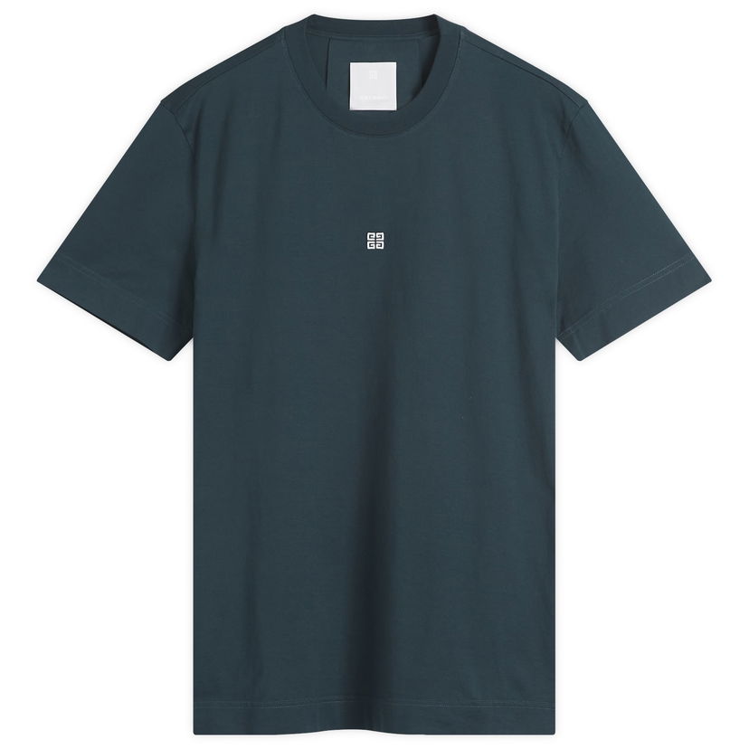 T-paita Givenchy Givenchy Anogram Slim Fit T-Shirt, Size Medium Vihreä | BM716G3YCD-302