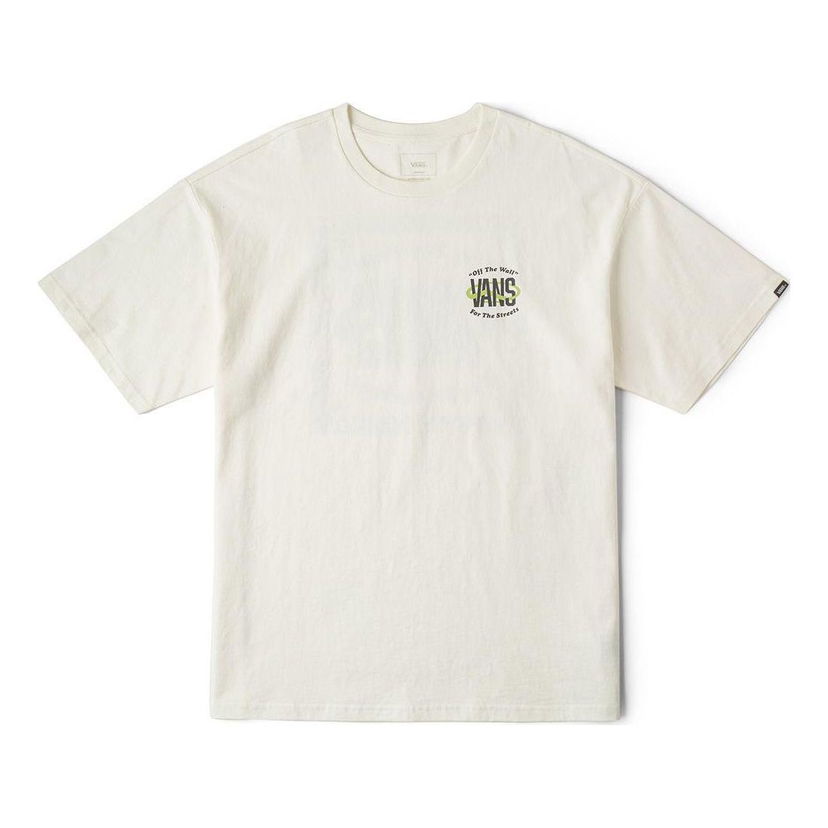 T-paita Vans Graphic T-Shirt 'Off The Wall' Valkoinen | VN000GS1FS8