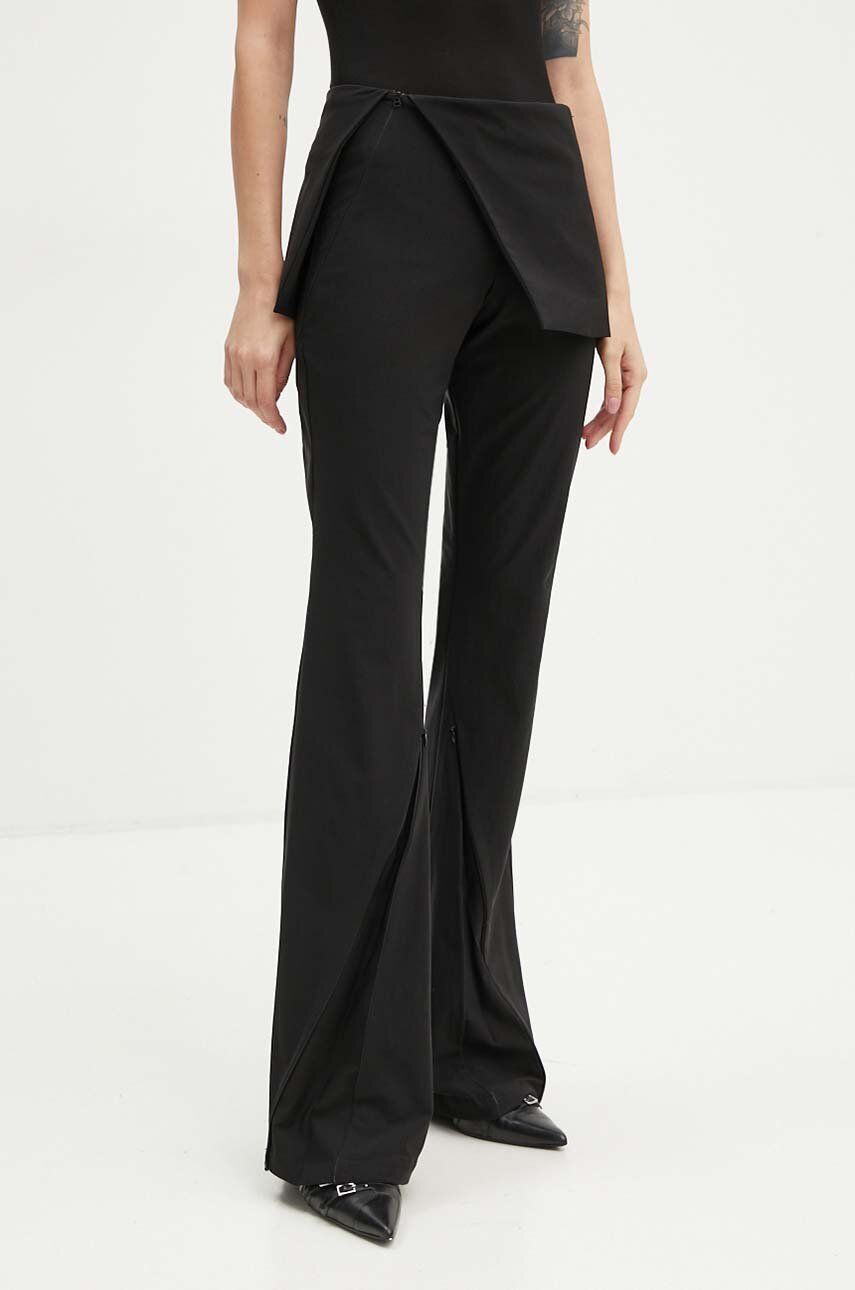 Housut HELIOT EMIL High Waist Flare Trousers Musta | PREAW24.W.10.175.BLK01, 0