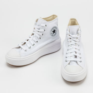 Tennarit ja kengät Converse Chuck Taylor All Star Move Hi Valkoinen | 568498C, 2