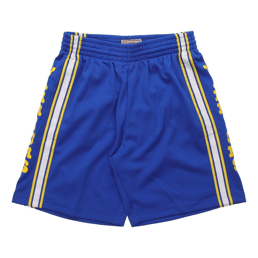 Shortsit Mitchell & Ness Mitchell & Ness Golden State Warriors Swingman Shorts Sininen | SMSHGS18502-GSWROYA81