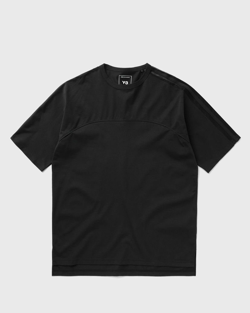 T-paita Y-3 Mesh 3 Short Sleeve T-Shirt Musta | JL8312