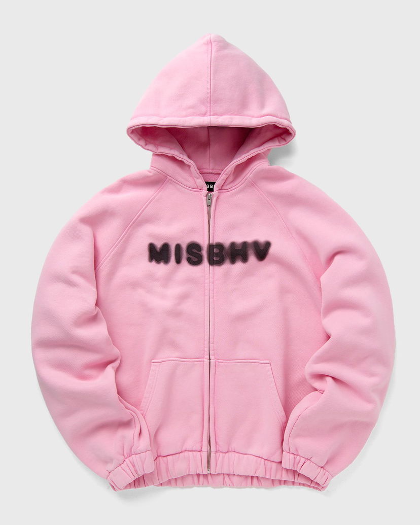 Huppari MISBHV Community Zipped Hoodie Vaaleanpunainen | 240M221