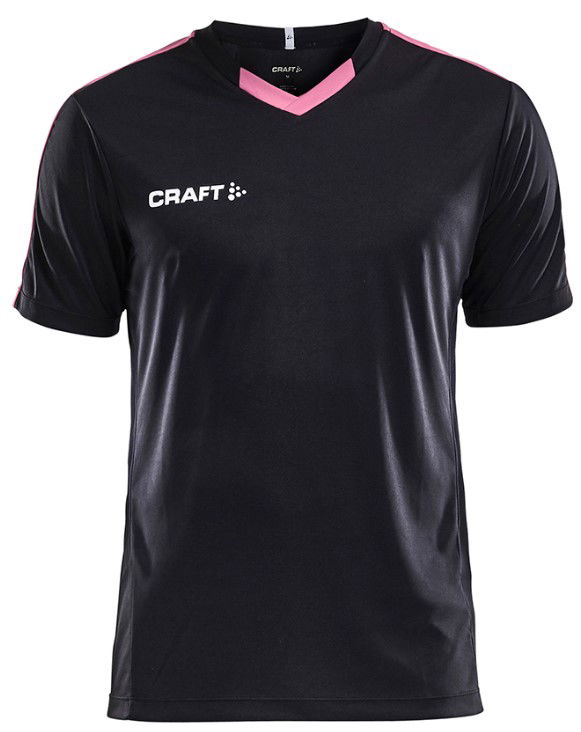 T-paita Craft PROGRESS JERSEY CONTRAST T-shirt Musta | 1905561-9471