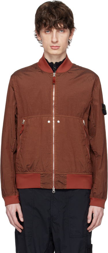 Bomber-takki Stone Island Stone Island Watro-TC ECONYL Bomber Jacket Ruskea | K1S15 4100019 S0020, 0