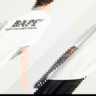 T-paita BAPE A Bathing Ape Frankenstein Graphic T-Shirt Valkoinen | 001TEL801338M-WHT, 3