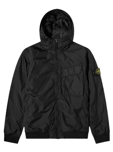 Tuulitakki Stone Island Pocket Detail Crinkle Reps Jacket Musta | 771540723-V0029