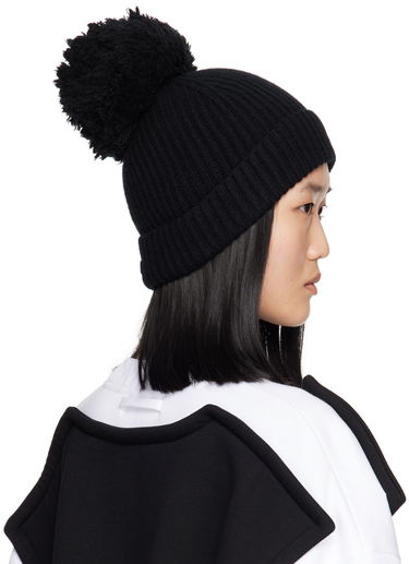 Pipo Jean Paul Gaultier Pompom Beanie Musta | 24/30-U-CC031-M074-00, 2
