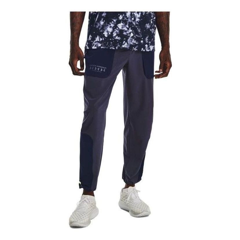 Verryttelyhousut Under Armour Trail Running Pants Sininen | 1374543-558