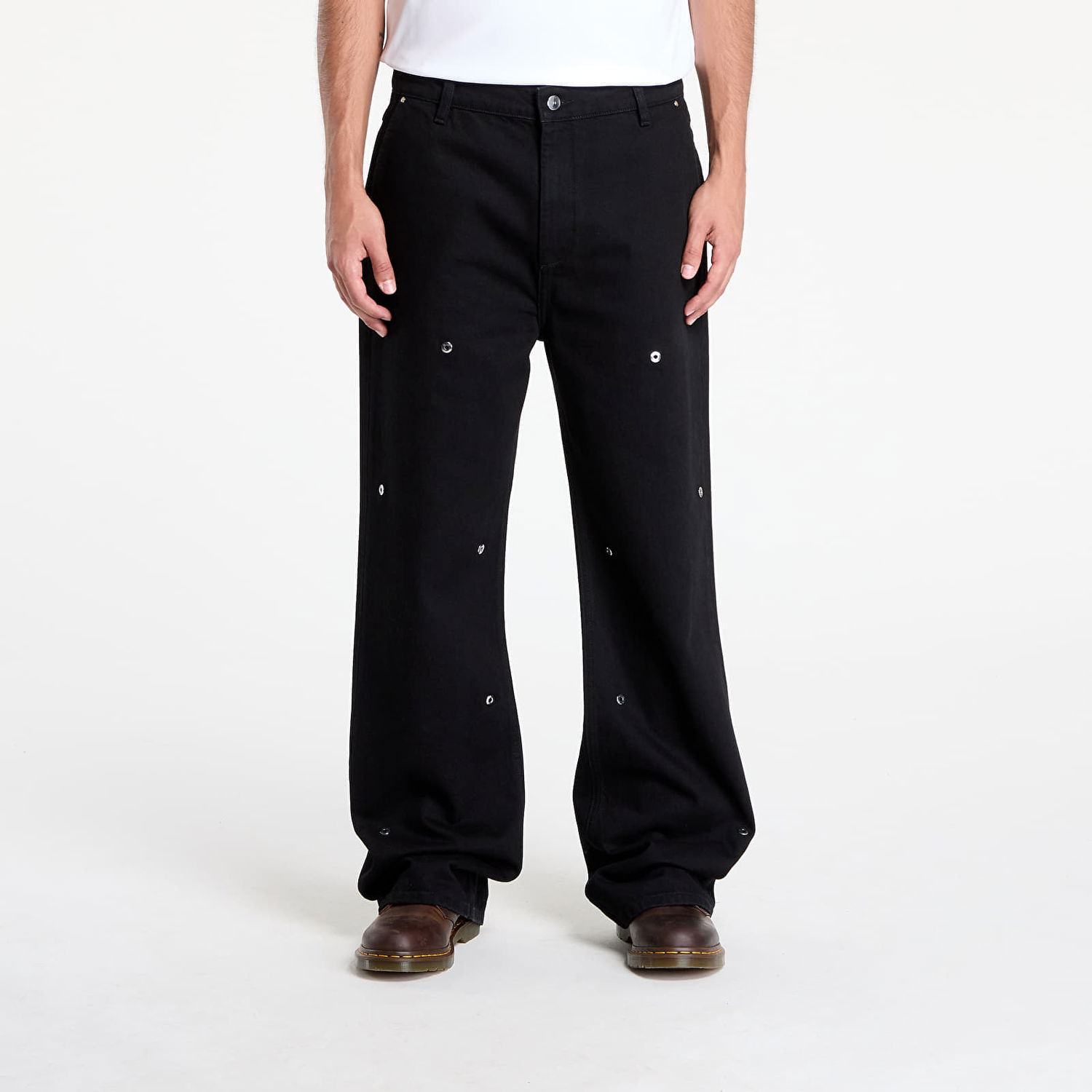 Jeans HELIOT EMIL HELIOT EMIL Lux Denim Trousers Musta | PREAW25_M_10_202_BLK01, 0