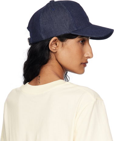 Korkki A.P.C. A.P.C. Charlie Eden 'VPC' Baseball Cap Tummansininen | COHIZ-M24090, 2