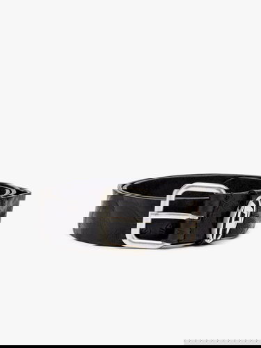 Vyöt Diesel Textured Leather Belt Diesel Musta | X10314PS681T8013, 2