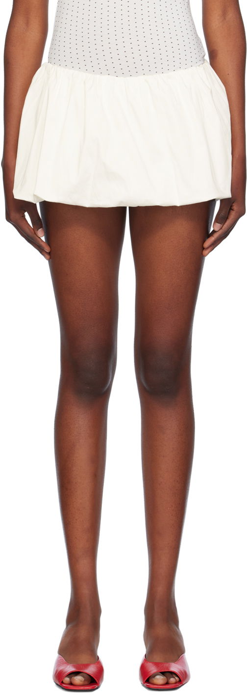 Hame Miaou Miaou Grace Mini Skirt Valkoinen | 4067SPSDOV