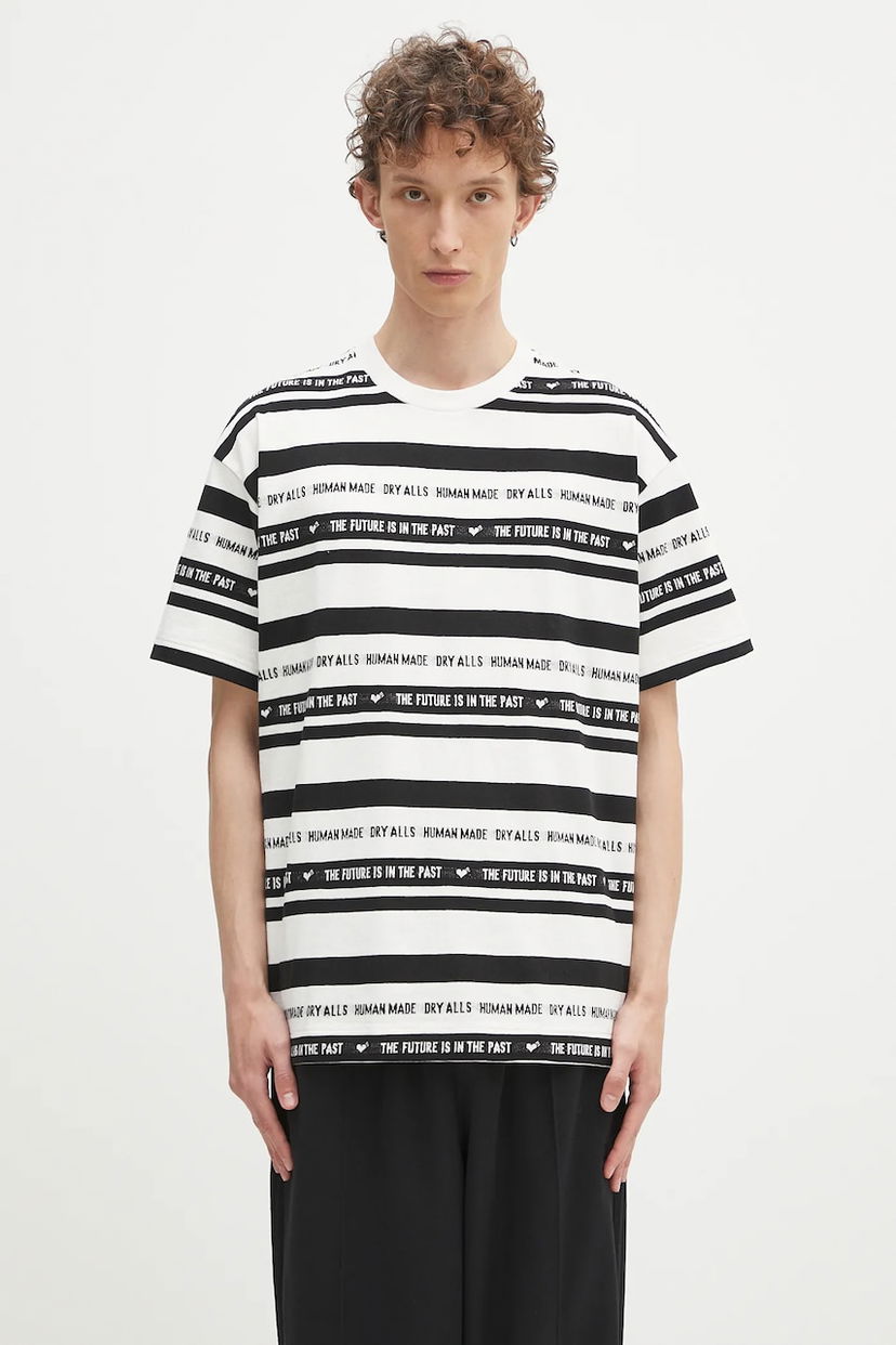 T-paita Human Made Human Made Striped T-Shirt Valkoinen | HM29CS027