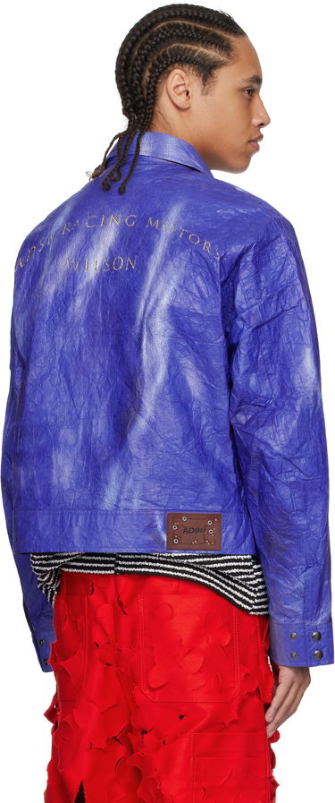 Bomber-takki Andersson Bell Andersson Bell Wilson Printed Tyvek Jacket Sininen | awa689u, 2