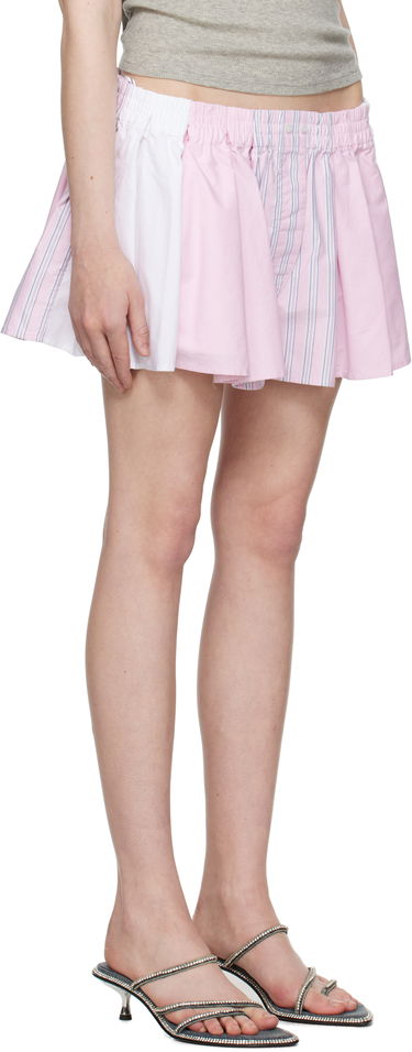 Shortsit Alexander Wang Alexander Wang Oxford Boxer Shorts Vaaleanpunainen | 1WC2254812, 1