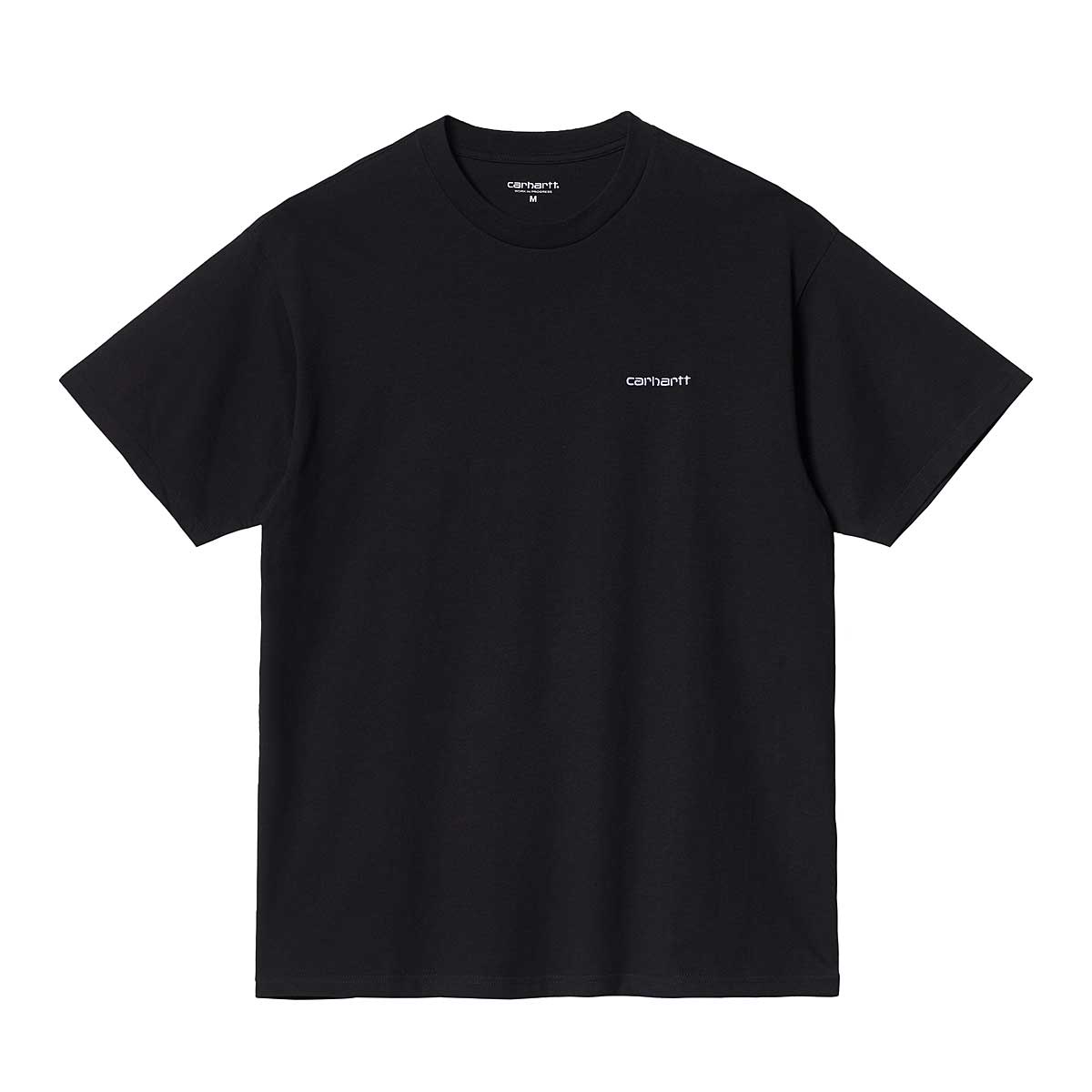 T-paita Carhartt WIP Script Embroidery Musta | I030435.0D2XX, 1