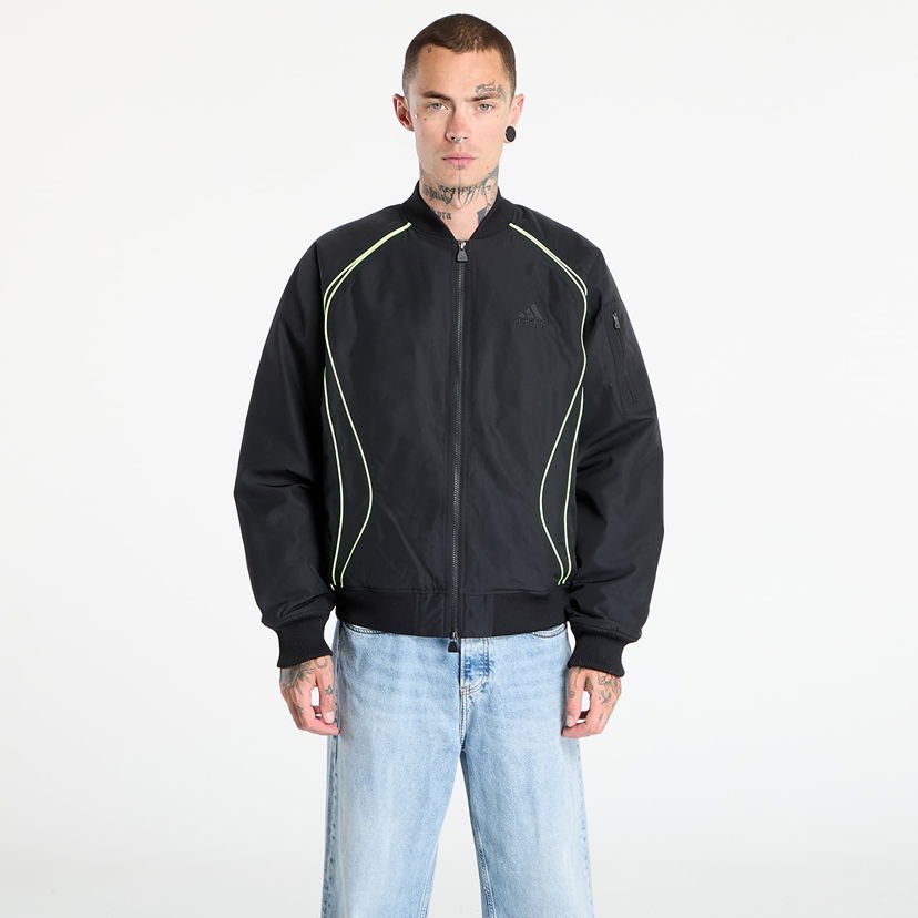 Bomber-takki adidas Originals Teamgeist Padded Jacket Musta | JX4082