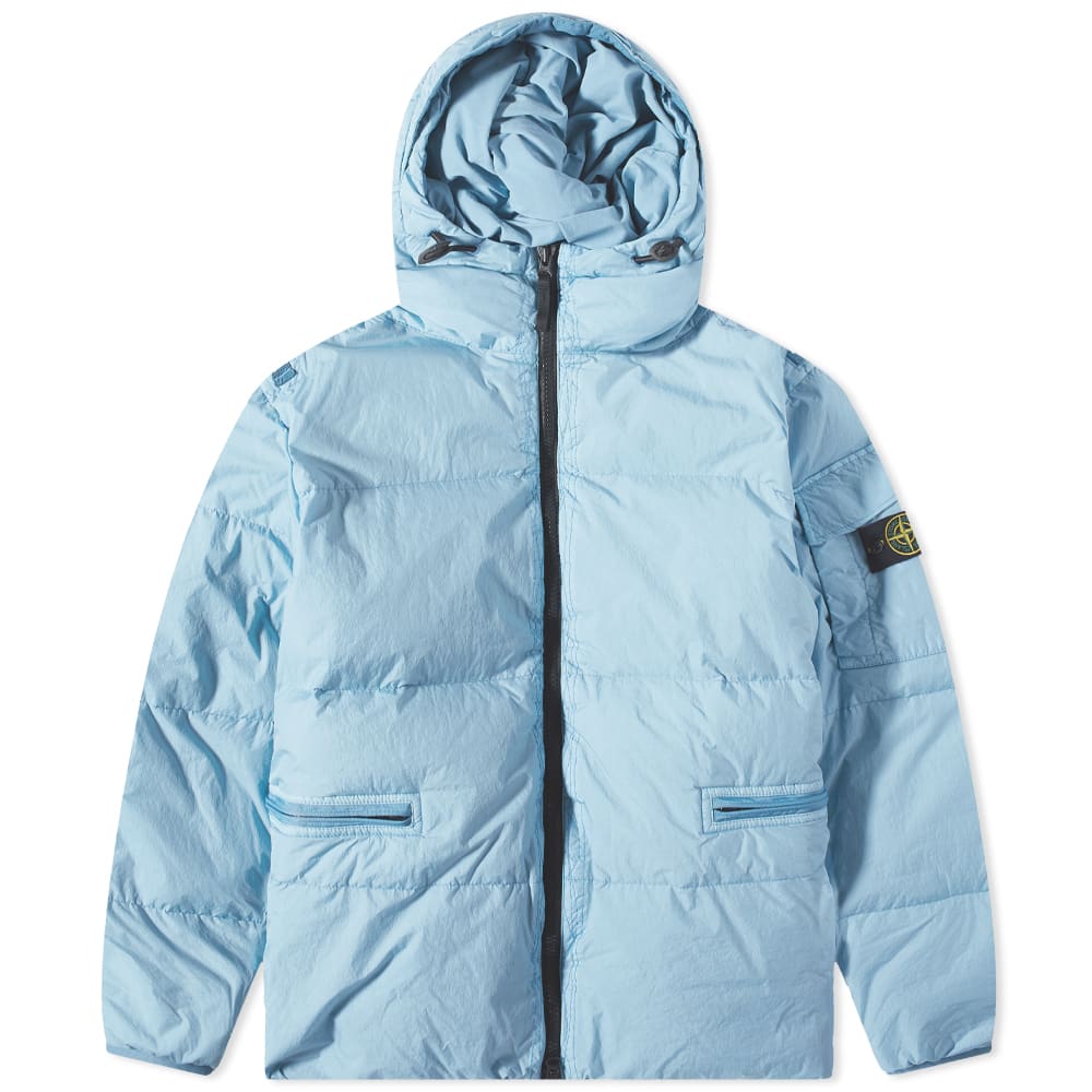 Puffer takki Stone Island Crinkle Reps Down Jacket Sininen | 771540223-V0046, 0
