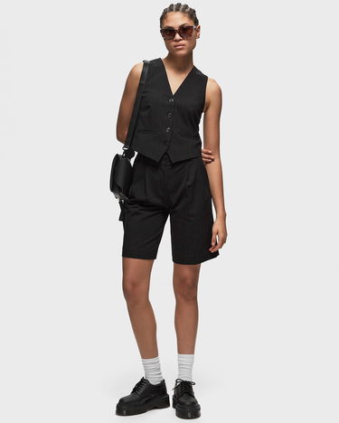 Shortsit Samsoe Samsoe Samsøe & Samsøe Sahaveny Pinstripe Tailored Shorts Musta | F24100054-BLACK-PINSTRIPE, 3