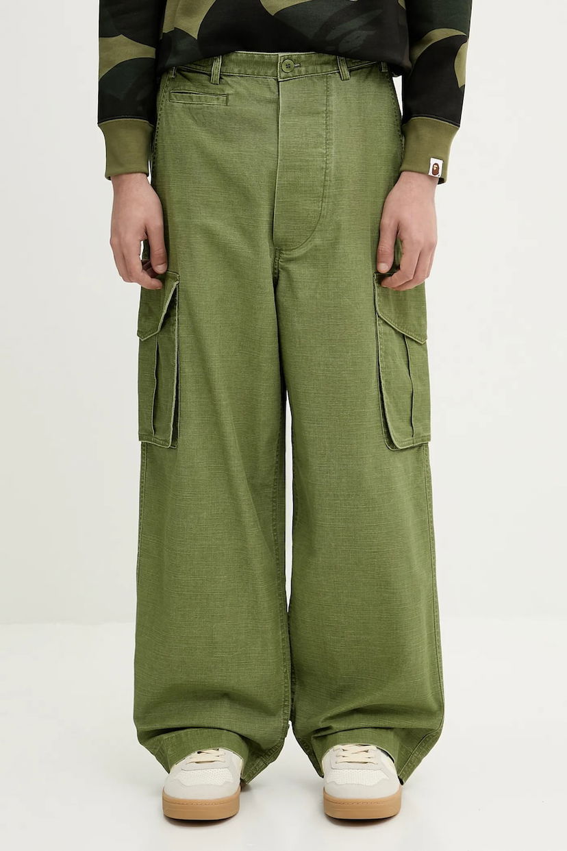 Cargo housut KENZO Kenzo Cargo Pants Vihreä | FF55PA2459GD.48