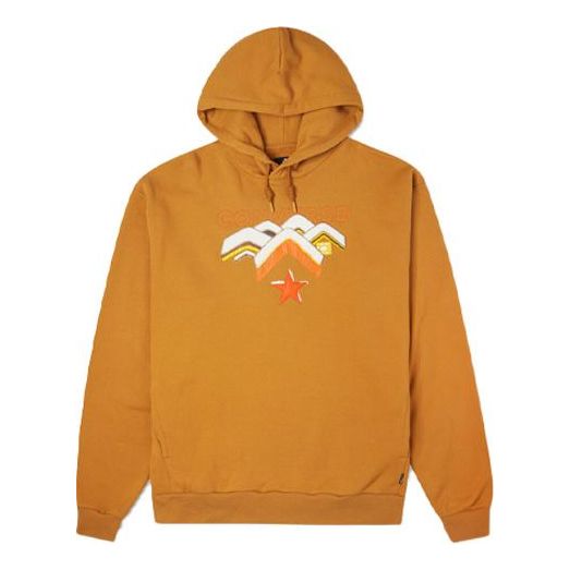 Huppari Converse Mountains Print Fleece Hoodie Ruskea | 10023523-A03