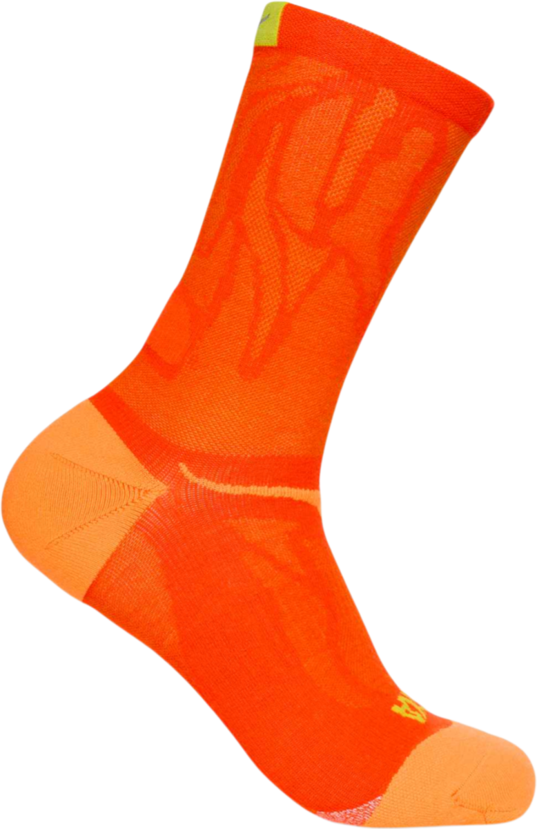 Sukat Hoka One One Hoka Clifton Crew Run Socks Oranssi | 1164333-lva