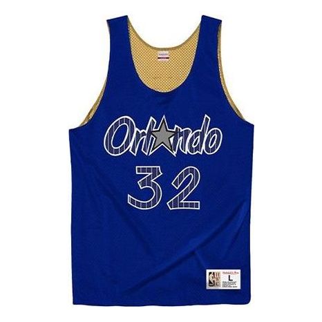 Tankkitoppi Mitchell & Ness Mitchell & Ness NBA Orlando Magic  Shaquille O'Neal Reversible Mesh Jersey Sininen | MSRVMI19003-OMARYGD96SON