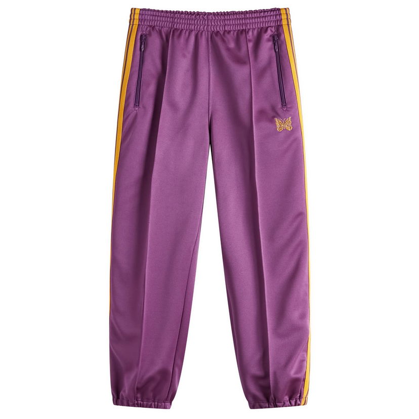 Verryttelyhousut Needles Needles Poly Smooth Zipped Track Pants, Size Large Violetti | QV310-C