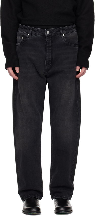 Jeans Studio Nicholson Studio Nicholson Riso Jeans Musta | RISO SNM - 1321, 0
