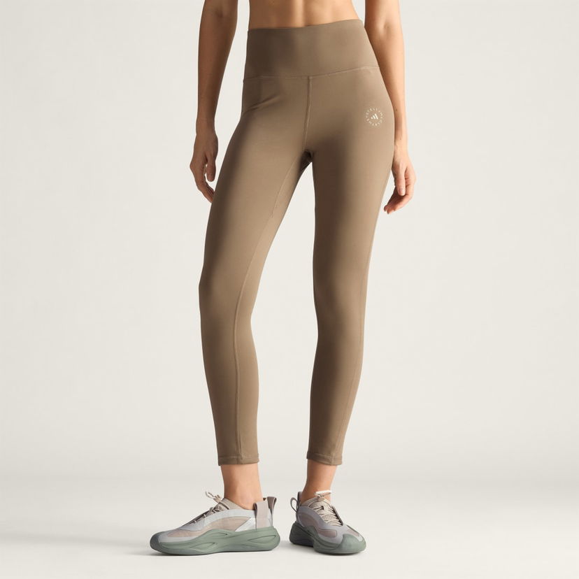Leggingsit adidas Performance Stella McCartney Yoga 7/8 Leggings Ruskea | JW2001