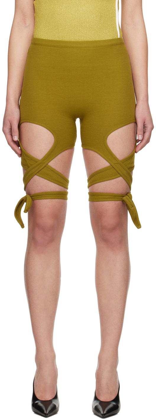 Shortsit Ottolinger Ottolinger Otto Wrap Shorts Vihreä | 400204